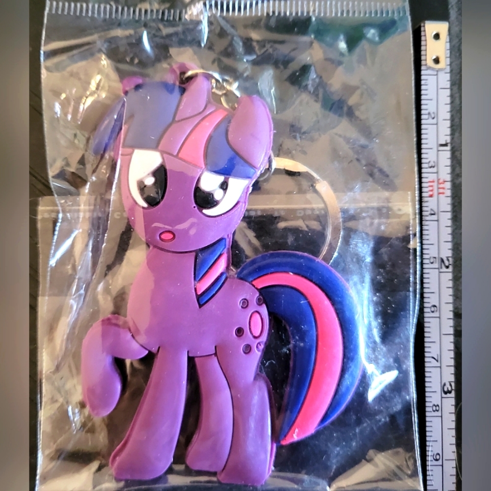 Vintage MY LITTLE PONY KEYCHAIN 80's Retro